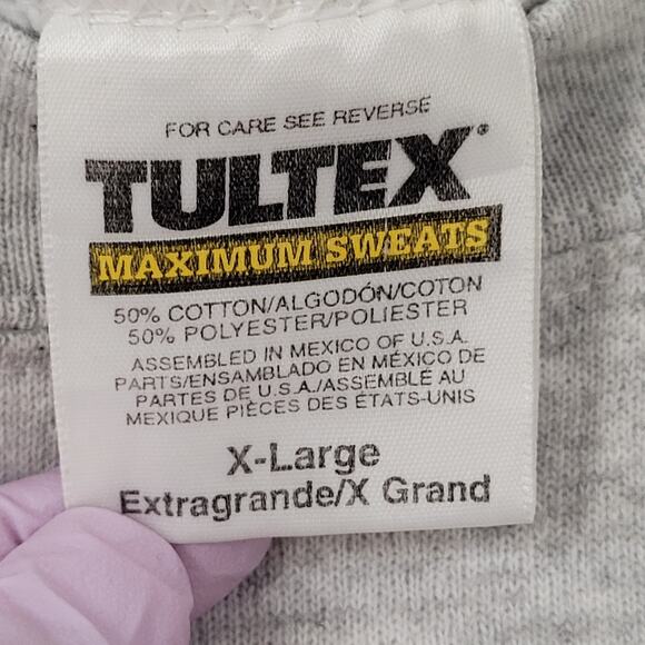 Vintage 90s Everton Tigers Basketball Sweatshirt XL 24x25 Boxy - Picture 6 of 14